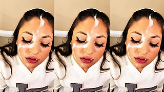 Real amateur college coed teens blowjob cumshot