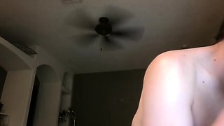 Chubby Brunette Big Boobs Dildo Masturbation
