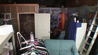 Stunning dirty teen gets screwed by a black well endowed guy