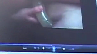 Secretary Watches Porn and Masturbates at Her Desk