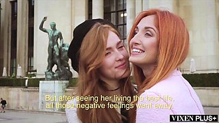 Sultry Red Fox and Jia Lissa at skinny smut