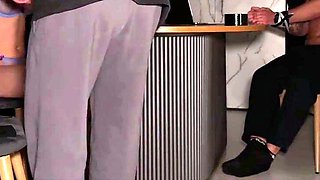 Rough sex with super-fucking-hot blonde model while