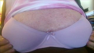 playing with my tits