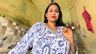 After Wife Said No to Sex, Husband Pounds Saas in the Kitchen Taboo Hard Fuck!