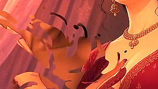 Desi Bride Wedding Night Intimate Romance - Ai Created Video