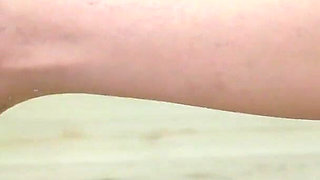 Slow Tease in Black Heels Andsheer Stockings - Footplay and Soft Seduction