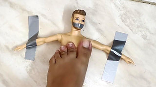 Foot Humiliation with Tiny Man