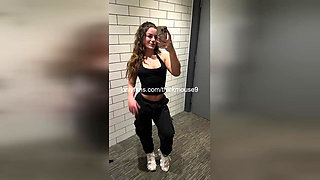 18yo Slut Virgin Fucked Raw Live Gym Fail
