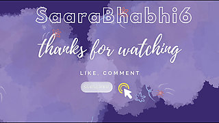 Hot Indian saara bhabhi pussy licking and hard fuck for teaching first sex to devar.