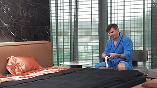 Future daddy-in-law is going to fuck her wet vag