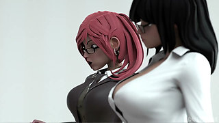 Hentai Sex College 2nd Semester Part 7 - Perfect Tits Futanari Babe Creampies Hentai MILF Principal!