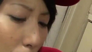 Slutty Japanesse Scene-3 Japanese Pizza Delivery Girl Fucks Her Customer in the Kitchen