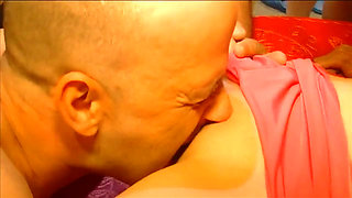 Mature Brunette Slut Gangbanged by Horny Studs Dripping Wet