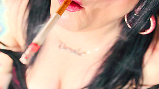 A Quick Dangling A Cigarette Video With You Beautiful Smoking Queen, Tina Snua!