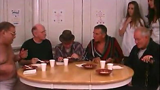 Older guy fucks horny nurse
