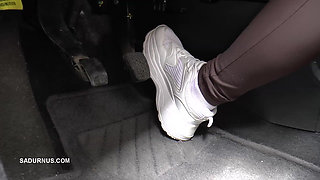 Mistress Jenna Exercises Power Over His Car