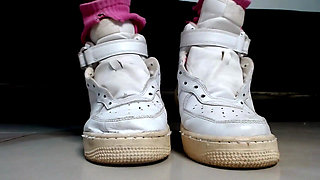 Orgasm Nike Sneakers Destruction Feet Growth - Hulk Feet, Transformation Fetish, Growth Fetish