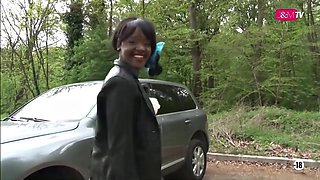 French Ebony Small Tits Anal