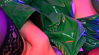 Rough femdom JOI video, dirty talk from blonde MILF in stockings