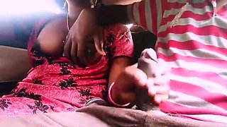 Desi Stepmom Fucks Stepson Hard in Jungle - Telugu Dirty Talk & Big Dick Action