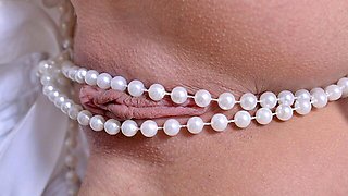 An awesome flexible angel Abby C is trying very hard to get an orgasm