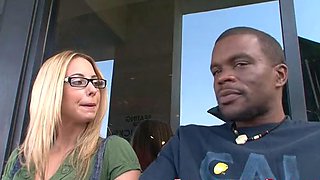 Lindsey Learns A Lesson In Big Cock Management