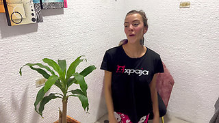 My stepsister suffers from a heartbreak and I comfort her with my huge cock in her ass.