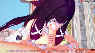 Columbina Blowjob - Genshin Impact