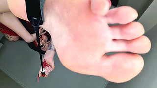 Do you like giantesses? We can easily trample you with our heels or feet. Soles, heels, foot fetish.