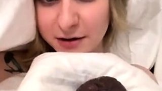 Aoife Bee Flashing Tits From The Bed