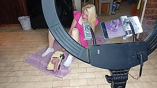 RC carwith dildo fucking hot 19 year oldblondes pussy