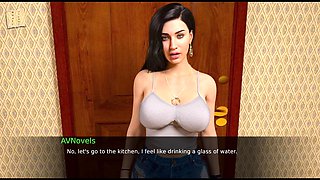 Interactive adult visual novel featuring hot blondes and busty brunettes