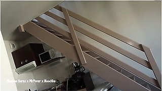 Maxime Horns In French Amateur Bbg Threesome - Her Roommates Fuck Her Hard !