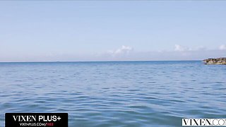 Enticing Vicki Chase - natural tits scene - Vixen