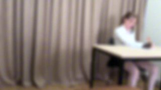 Slim teen got caught cheating, so she had to fuck her teacher for a grade POV
