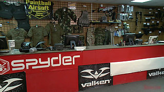 Big Tit MILF Takes Two Cocks in Her Ass and Pussy