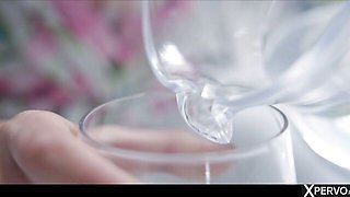 Ohana Petite's loud moaning orgasm action by Little Caprice Dreams