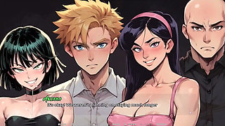 My New Girlfriend Taboo Hentai Game Ep.62 Swinger Couple Caught During a Deepthroat Foursome in the Club Vip Booth!
