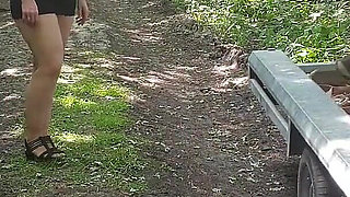Going for a Frivolous Walk, Fucking and Pissing