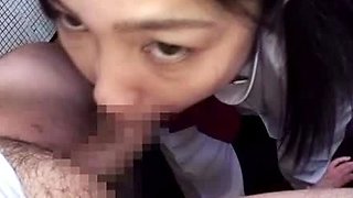 Amateur Asian Japanese Teen Gang Facial