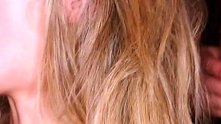 Double Penetration in the Tight Pussy of an 18-year-old Girl