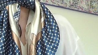 My New Satin Scarf Makes You Want to Cum and Weak, Scarf JOI, Lady Victoria Valente