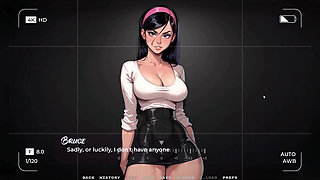 My New Girlfriend  Taboo Hentai Game  Ep.35 My GF Likes to Show Her Latex Panties to Older Man!