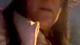 Care Aide Cums in Public Bathroom on Break