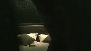 Busty brunette hardcore sex caught on hidden cam