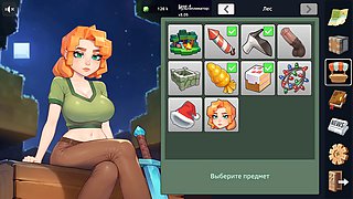 Double penetration of a cute farm girl Alenkah with a lady voice