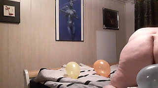 Nude with Balloons
