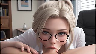 Ai Generated - School Principal Fucks Student - Car Toon