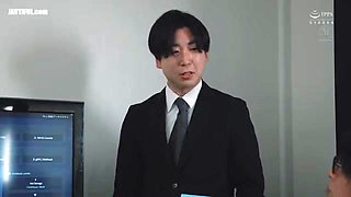 Sweaty Kiss-Filled Office Creampie: Asian Mature Secretary x1x8491495B795F5094B2