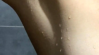 Beautiful and sexy Kitty Kat debut by showering nude